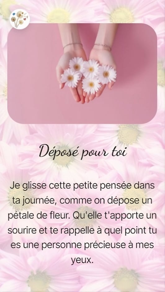 Déposé pour toi