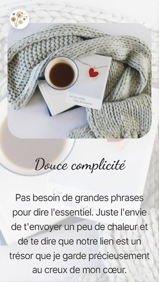 Douce complicité