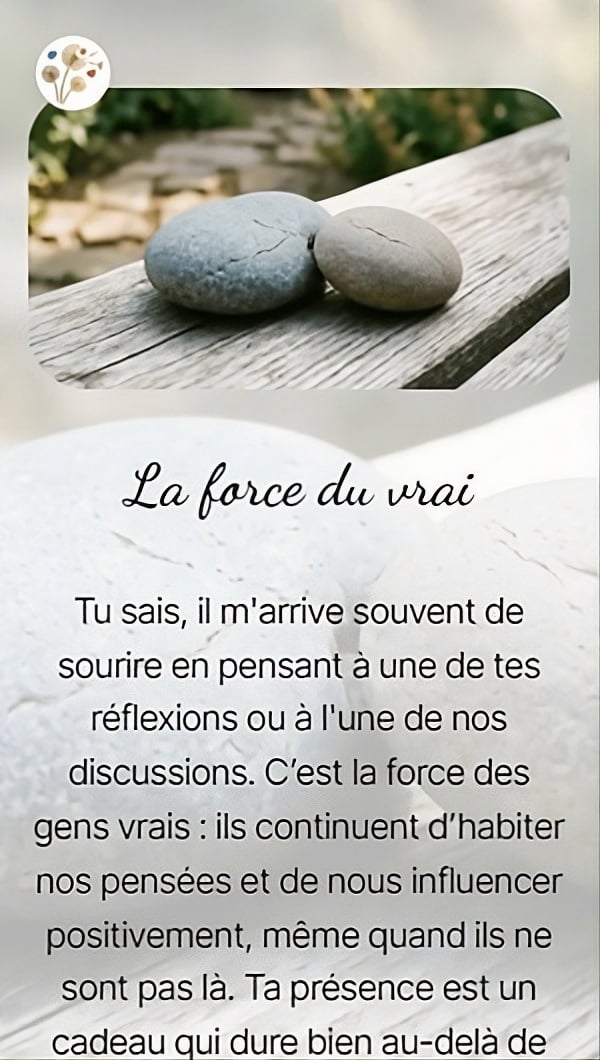 La force du vrai