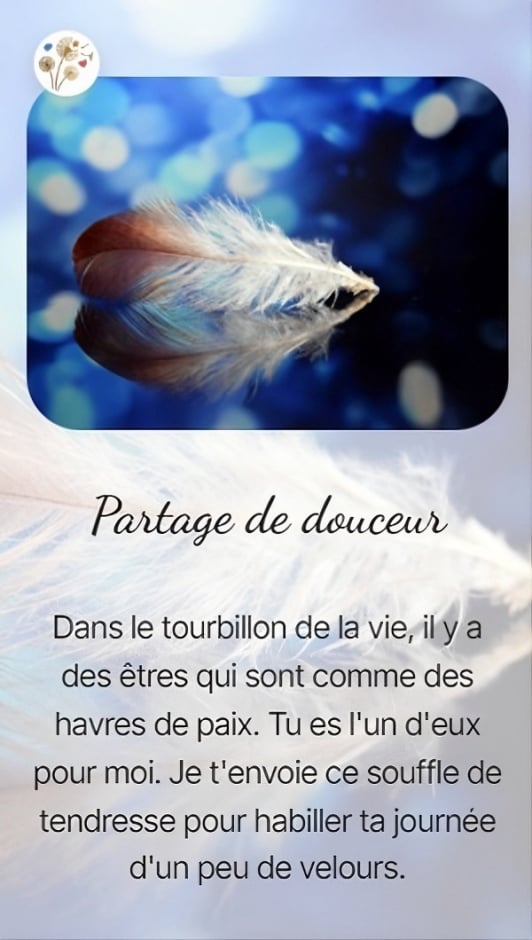 Partage de douceur