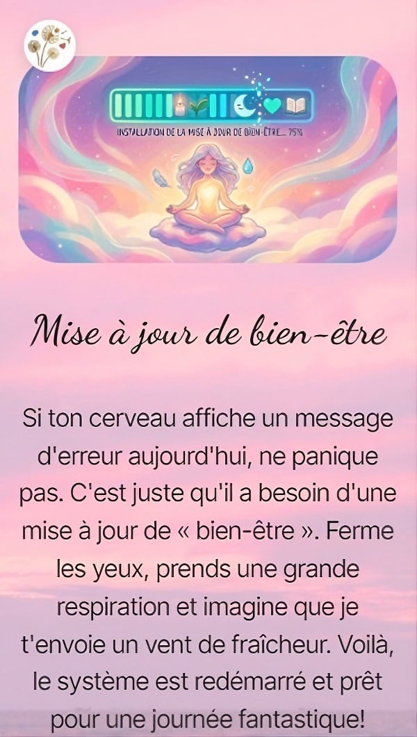 Mise à jour de bien-être