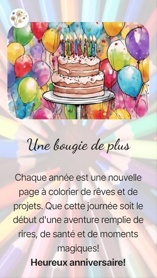 Une bougie de plus