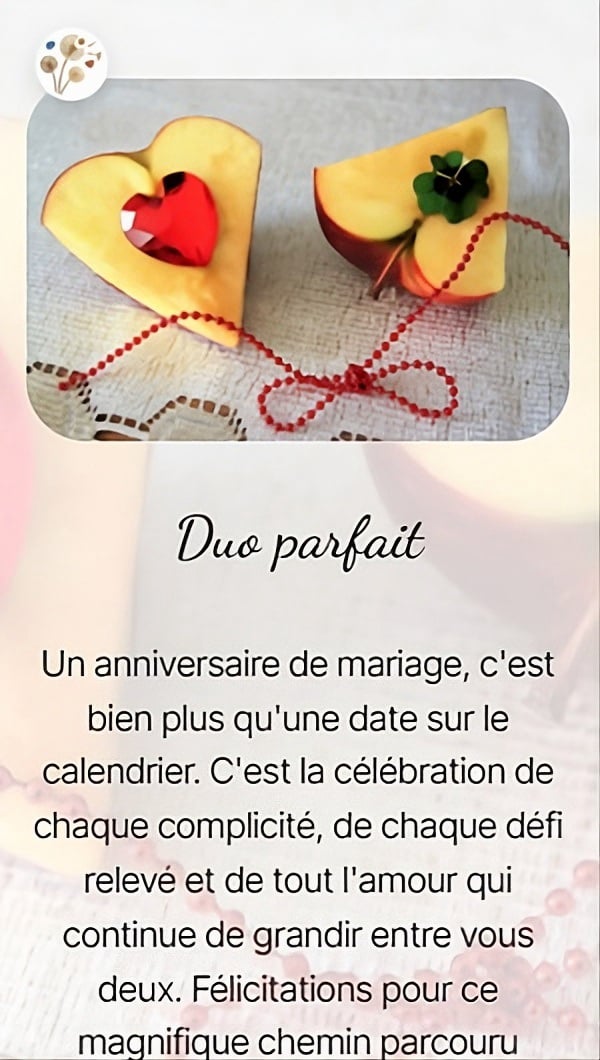 Duo parfait