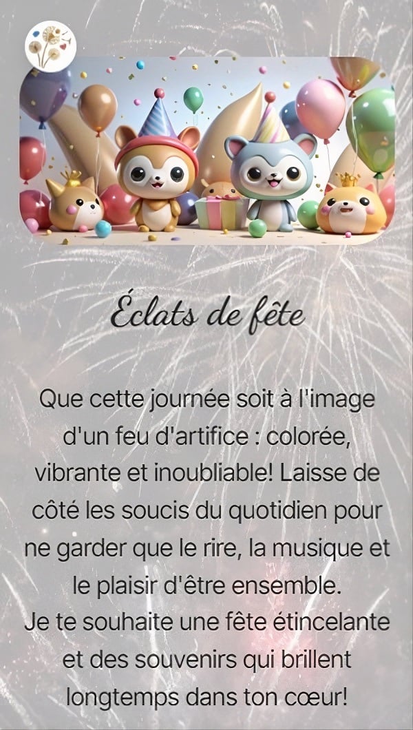 Éclats de fête
