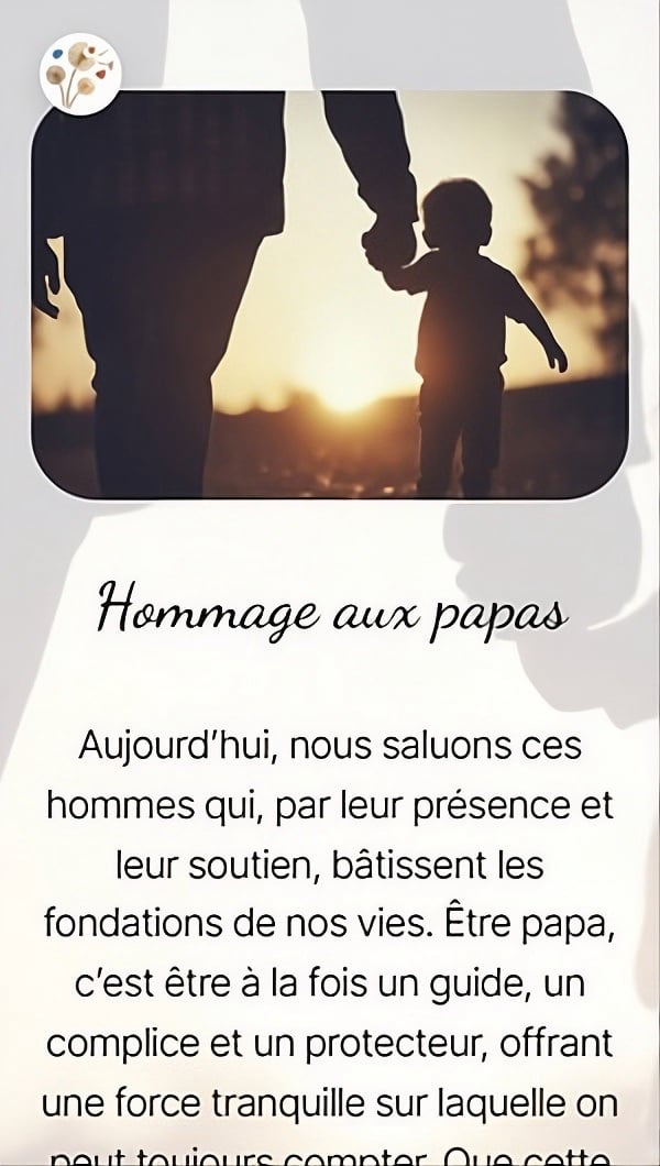 Hommage aux papas