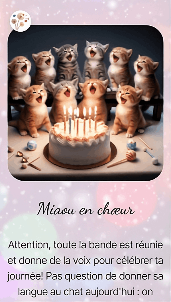Miaou en chœur