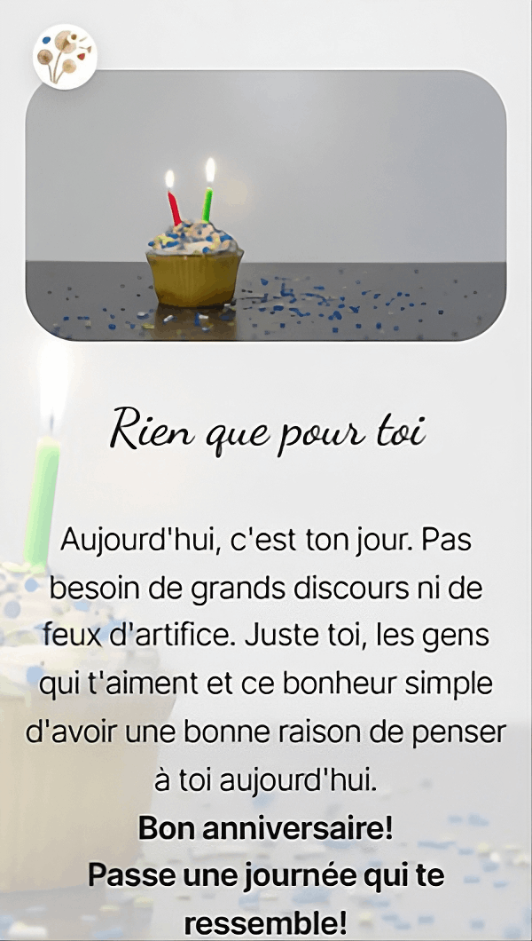 Rien que pour toi