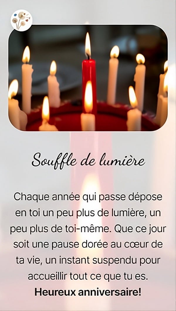 Souffle de lumière