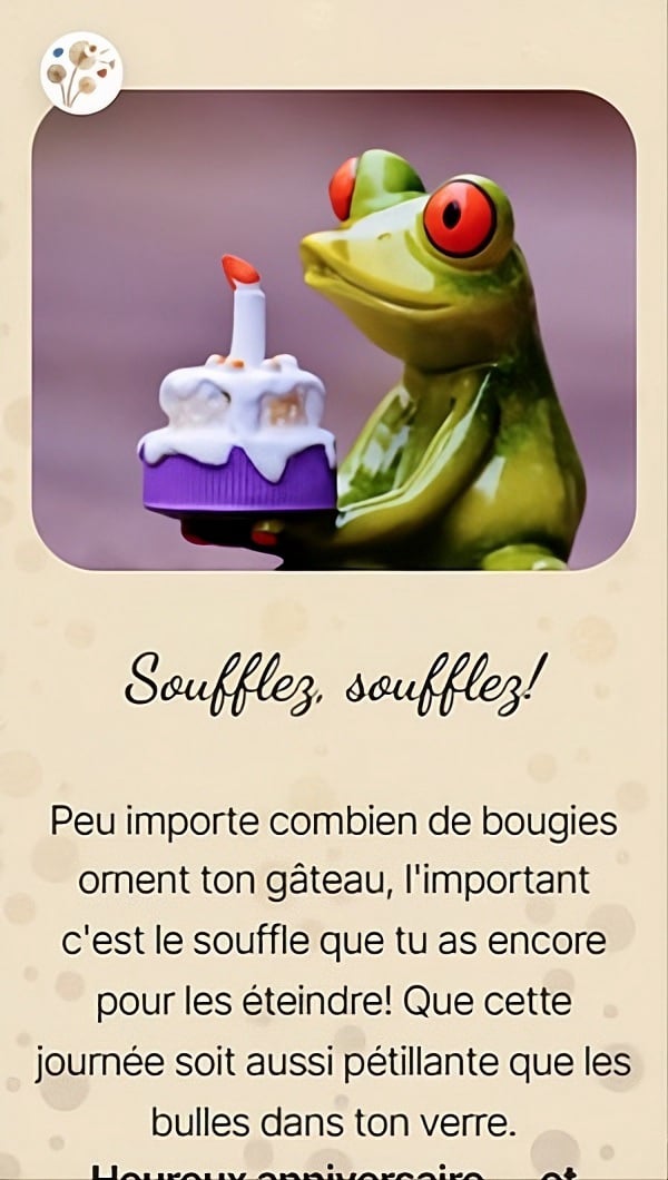 Soufflez, soufflez!