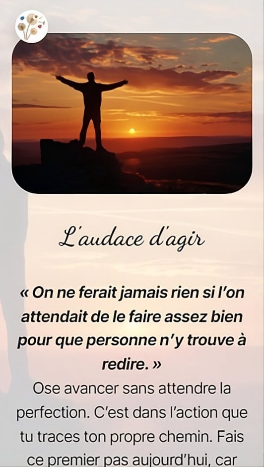 L'audace d'agir