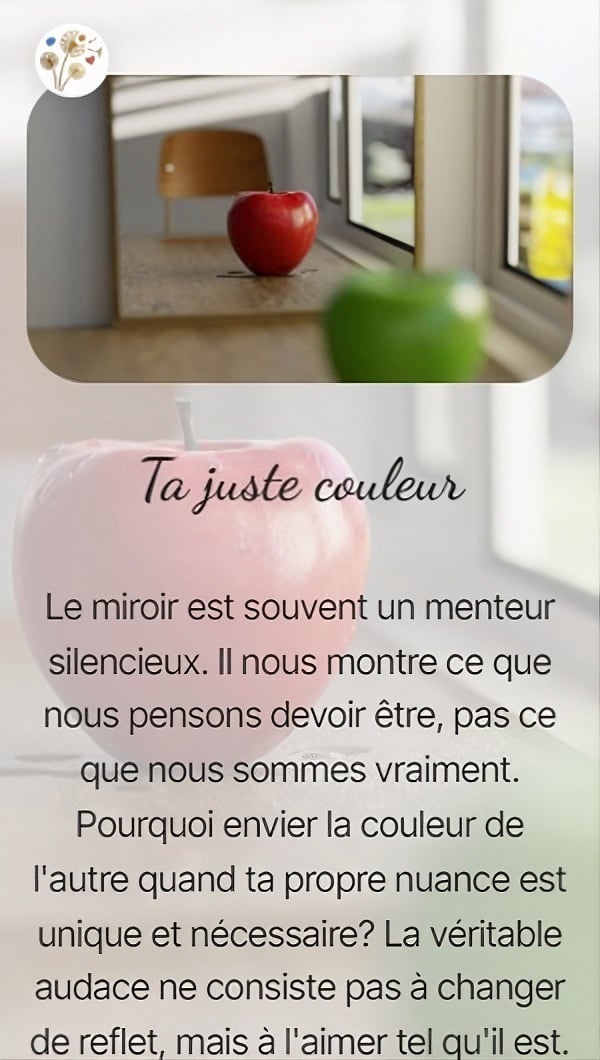 Ta juste couleur