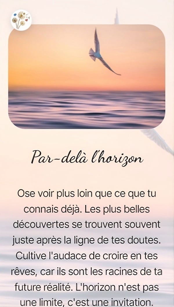 Par-delà l'horizon