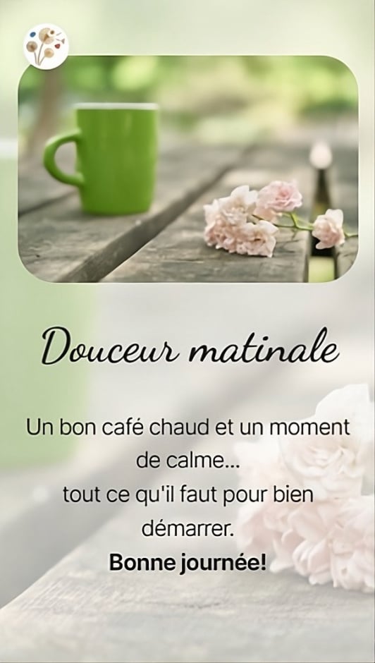 Douceur matinale