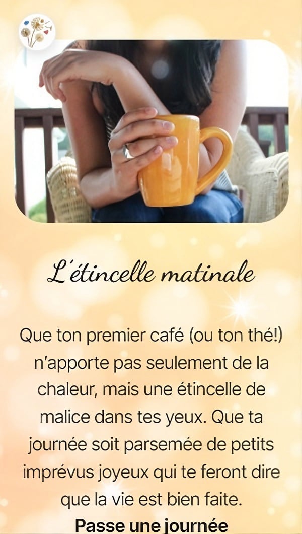 L'étincelle matinale