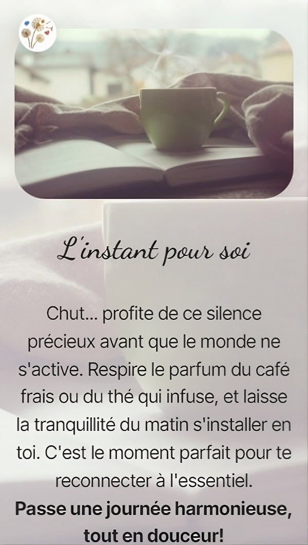 L'instant pour soi