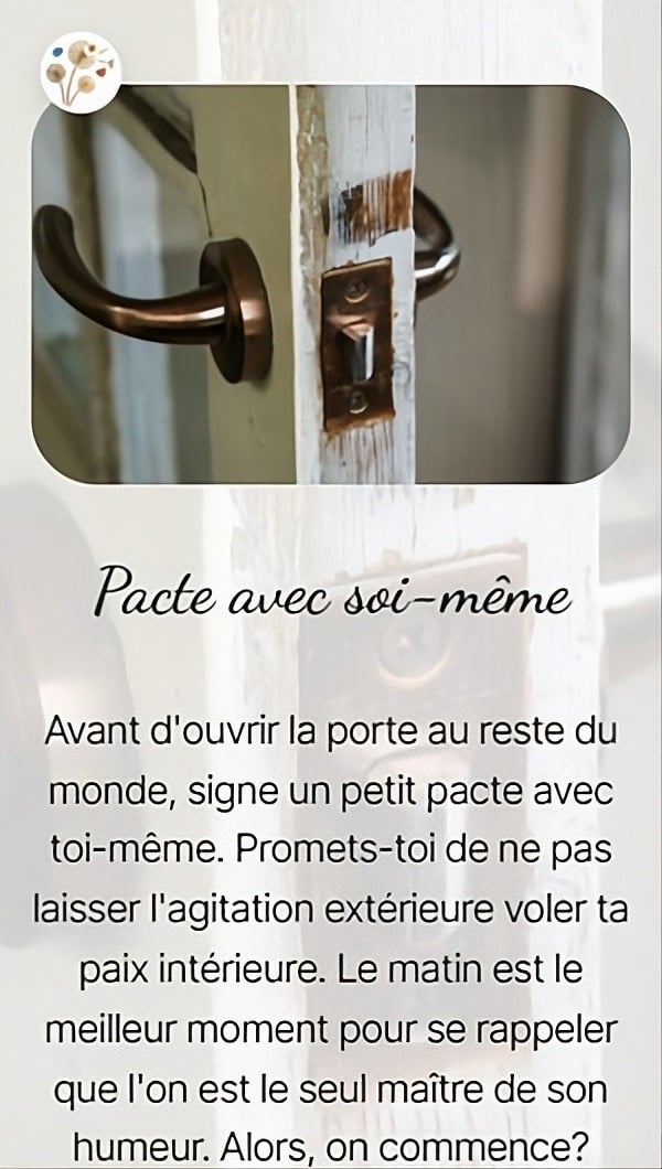Pacte avec soi-même