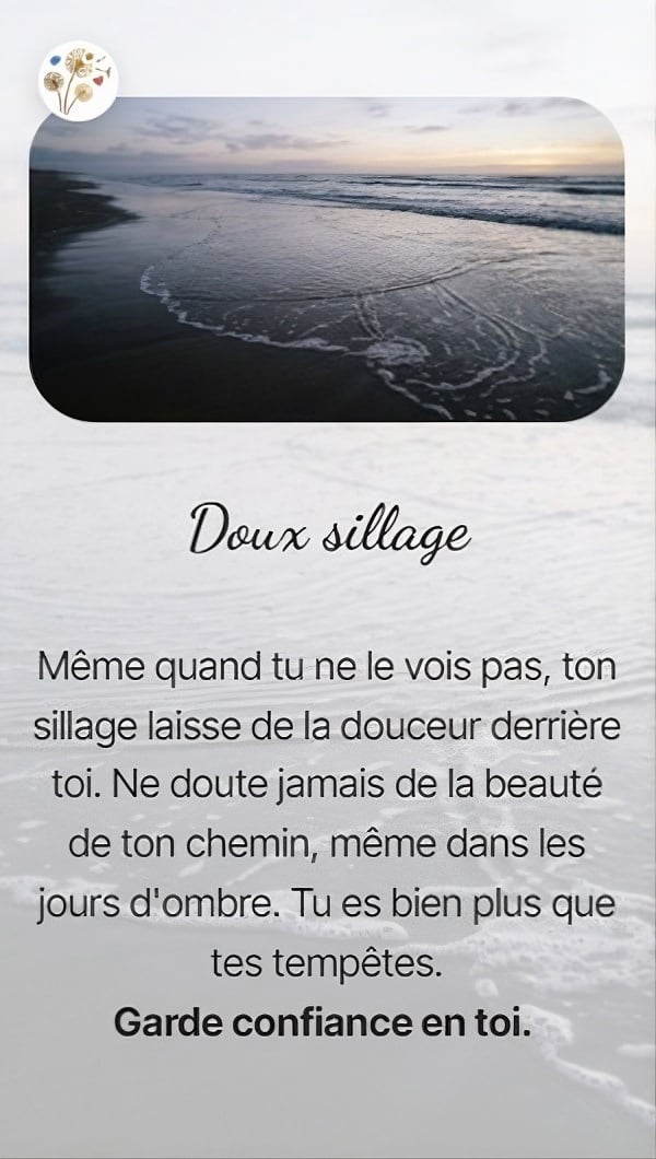 Doux sillage