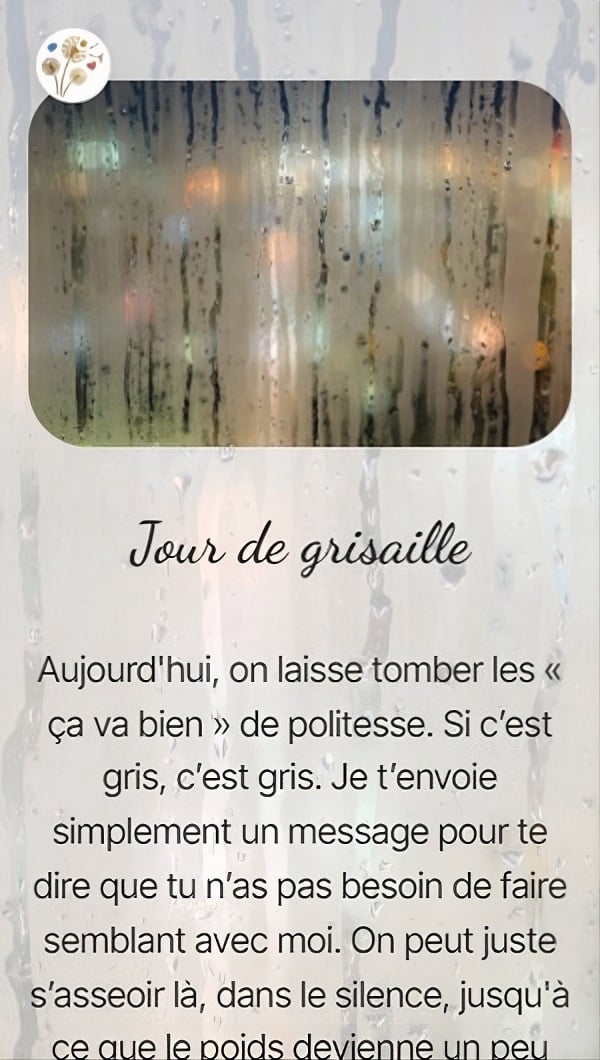 Jour de grisaille