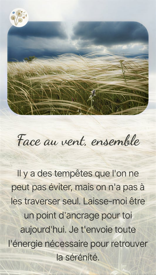 Face au vent, ensemble